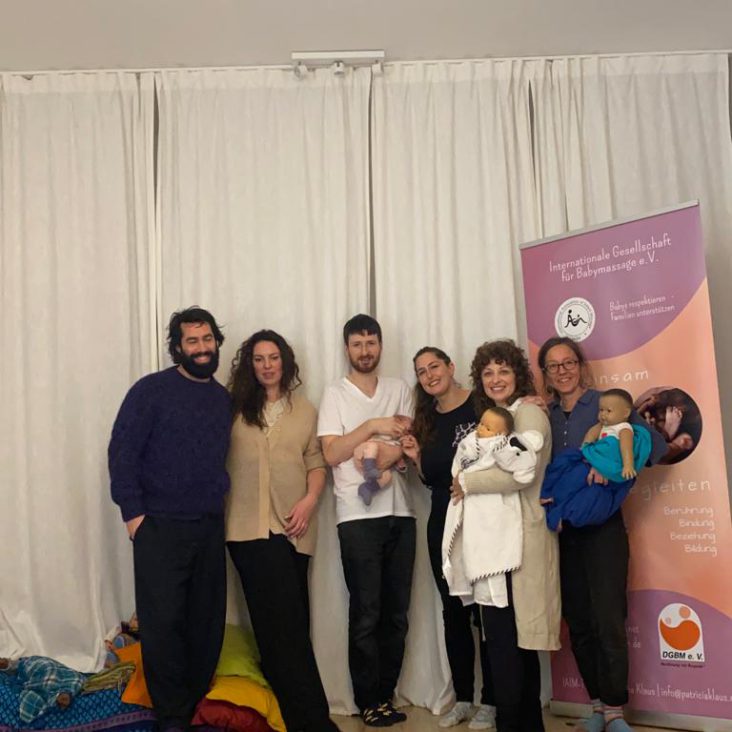 IAIM Englisches Babymassage Training in der DGBM® Oktober Berlin 2023